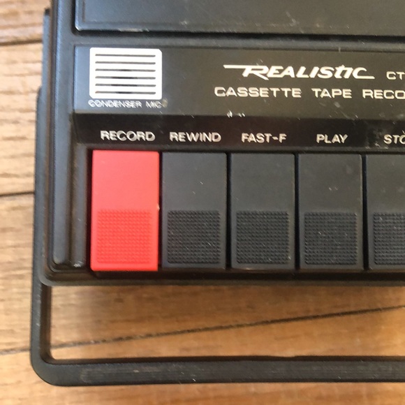 Vintage Realistic Cassette Tape Recorder CTR-52 Model 14-804 - Picture 4 of 16